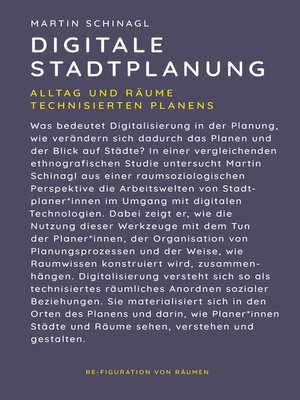 cover image of Digitale Stadtplanung